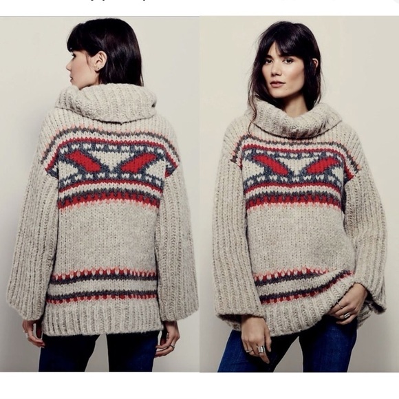 FREE PEOPLE Aztec Alpaca Soft Touch Knit Sweater
Size Small - Picture 5 of 16
